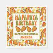 Ha-papaya Birthday Papaya Happy Birthday Servet (Voorkant)