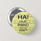 Ha Piano Ronde Button 5,7 Cm (Voorkant /achterkant)
