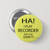 Ha Recorder Ronde Button 5,7 Cm (Voorkant /achterkant)