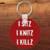HA-Sleutelhanger - Sitz Knitz Killz Sleutelhanger (Voorkant)