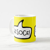 Ha Soce! hallo in Cornish, Cornwall Koffiemok (Voorkant links)