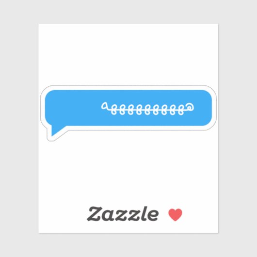 HA Tekst Grappig in het Arabisch Sticker (Vel)