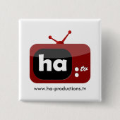 Ha-TV Button (Square) (Voorkant)