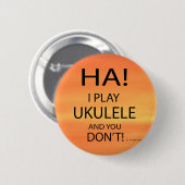 Ha Ukulele Ronde Button 5,7 Cm (Voorkant /achterkant)