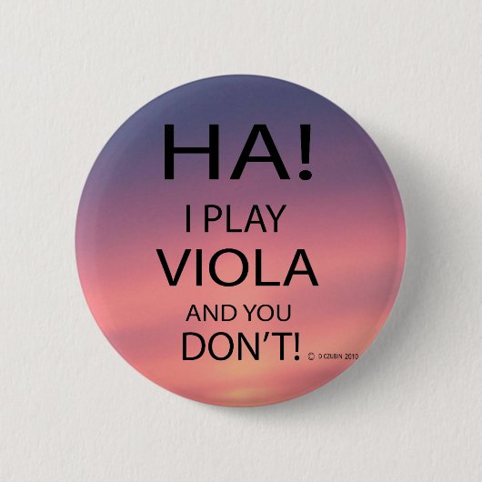 Ha Viola Ronde Button 5,7 Cm (Voorkant)