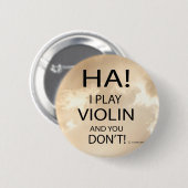 Ha Violin Ronde Button 5,7 Cm (Voorkant /achterkant)