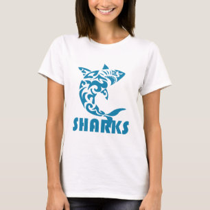 Haadt het hedendaagse Zwemelontwerp T-shirt