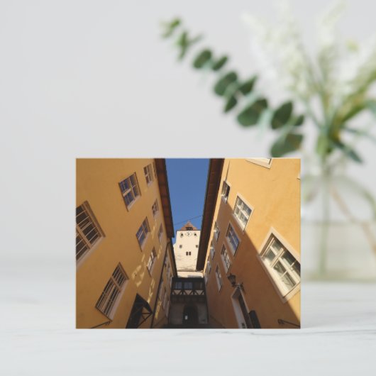 HAAGER KLEINER SCHLOSSTURM VON FREITREPPE AUS BRIEFKAART (Staand voorkant)