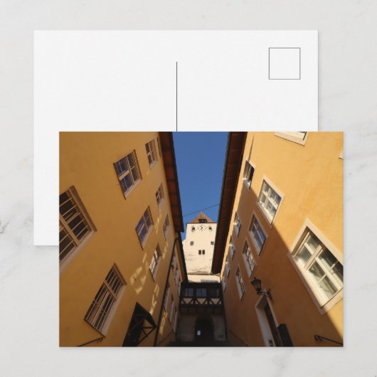 HAAGER KLEINER SCHLOSSTURM VON FREITREPPE AUS BRIEFKAART (Voorkant / Achterkant)