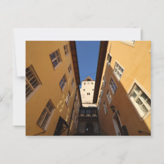 HAAGER KLEINER SCHLOSSTURM VON FREITREPPE AUS BRIEFKAART