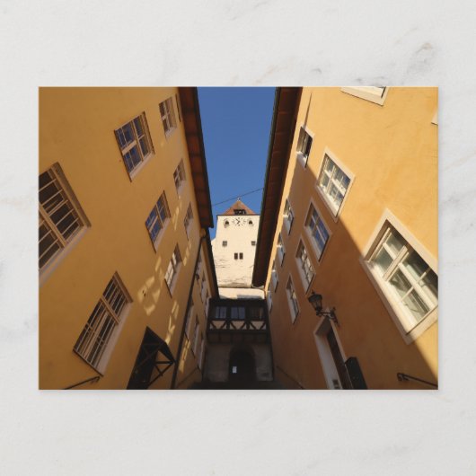 HAAGER KLEINER SCHLOSSTURM VON FREITREPPE AUS BRIEFKAART (Voorkant)