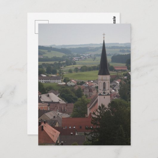 HAAGER PFARRKIRCHE MARIAE HIMMELFAHRT BRIEFKAART (Voorkant / Achterkant)