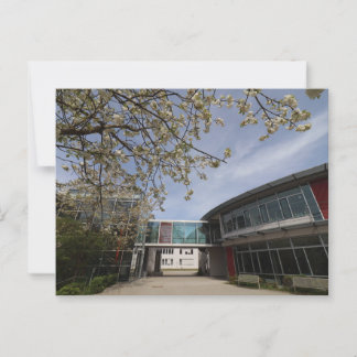 HAAGER REALSCHULE ÜBERGANG ZUM NEUBAU BRIEFKAART