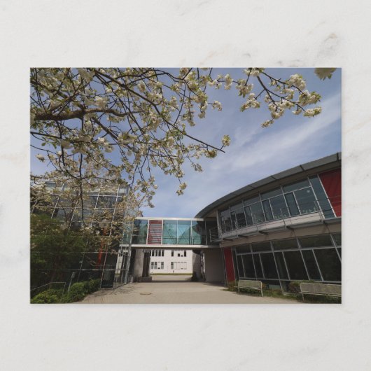 HAAGER REALSCHULE ÜBERGANG ZUM NEUBAU BRIEFKAART (Voorkant)