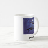 haai-attack1, EET ME! Koffiemok (Voorkant rechts)