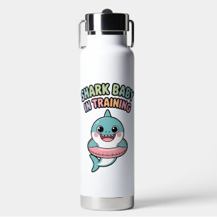 Haai Baby in Opleiding   Kinderen Waterfles