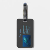 Haai Bagage Label (Achterkant verticaal)