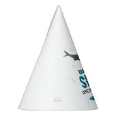 Haai besmet elke leeftijd verjaardag feesthoedjes (Links)