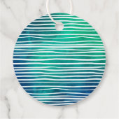 haai besmet elke leeftijd verjaardagsfeestje Favor Bedankjes Labels (Achterkant)