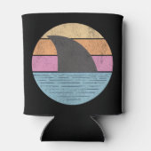 Haai bij zonsondergang blikjeskoeler (Achterkant)