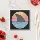 Haai bij zonsondergang servet (Insitu)
