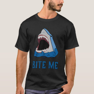 haai bijt me week van de haai t-shirt