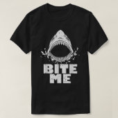  haai Bite MeShark T-shirt (Design voorkant)