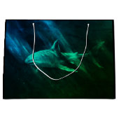 Haai Blauwgroen Groot Cadeauzakje (Voorkant)