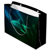 Haai Blauwgroen Groot Cadeauzakje (Achterkant Gekanteld)