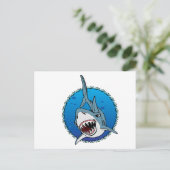 HAAI! BRIEFKAART (Staand voorkant)