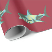 haai cadeaupapier (Rol Hoek)