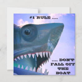 HAAI CRUISE DEURMAGNEET MAGNETISCHE UITNODIGING