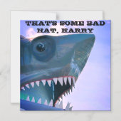 HAAI CRUISE DEURMAGNEET MAGNETISCHE UITNODIGING (Voorkant)