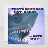 HAAI CRUISE DEURMAGNEET MAGNETISCHE UITNODIGING (Voorkant)