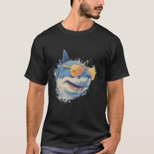 Haai Dier Grafisch Mariene Biologie Zee Oceaan Sch T-shirt