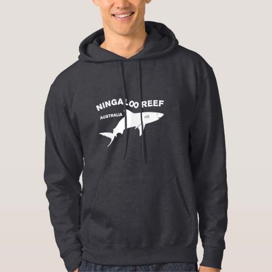 Haai duiken in Australië, Ningaloo Reef Hoodie (Voorkant)