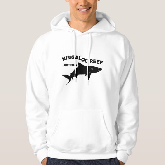 Haai duiken in Australië, Ningaloo Reef Hoodie (Voorkant)
