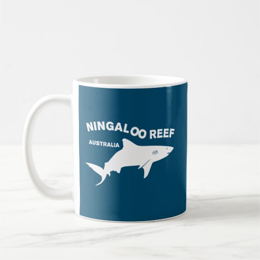 Haai duiken in Australië, Ningaloo Reef Koffiemok (Links)