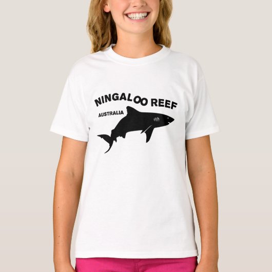 Haai duiken in Australië, Ningaloo Reef T-shirt (Voorkant)