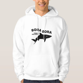 Haai duiken in Bora Bora Hoodie