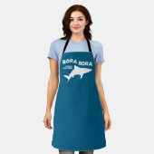 Haai duiken in Bora Bora Schort (Gedragen)