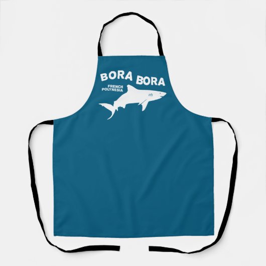 Haai duiken in Bora Bora Schort (Voorkant)