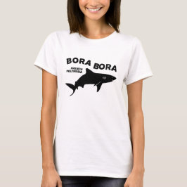 Haai duiken in Bora Bora T-shirt