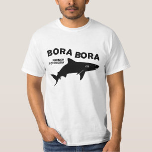 Haai duiken in Bora Bora T-shirt