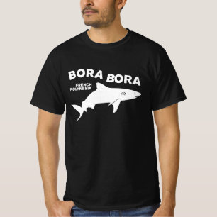 Haai duiken in Bora Bora T-shirt