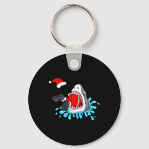 haai eet sinterklaas kerst jongens meisjes Kinder Sleutelhanger