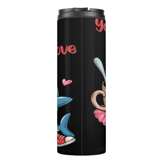 Haai en beker van liefde (Achterkant)