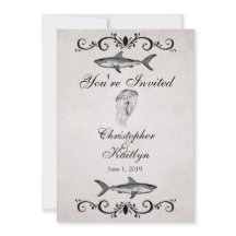  haai en kwal bruiloft receptie