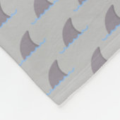 haai fleece deken (Hoek)