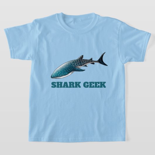 Haai Geek Walvishaai T-shirt (Laagn)